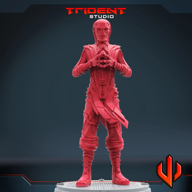 Ebony Maw - Sculpt A Marvel MCP-compatible 40mm resin proxy miniature by Trident Miniatures - product image 4