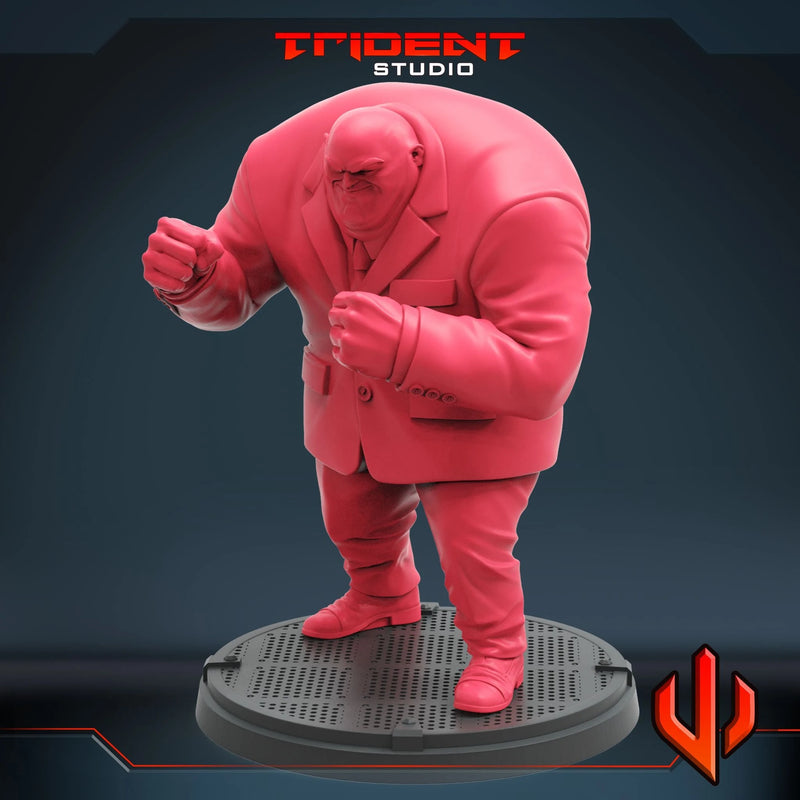 Kingpin - Sculpt A Marvel MCP-compatible 40mm resin proxy miniature by Trident Miniatures - product image 4