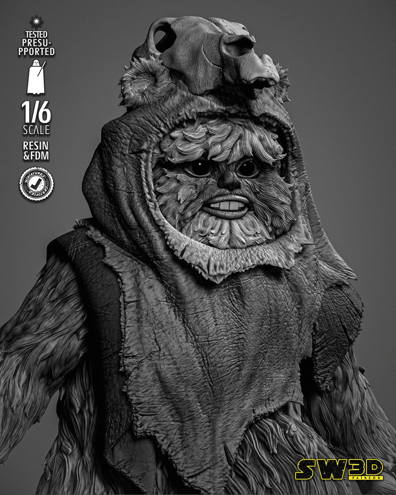 Ewok 2 Sculpture