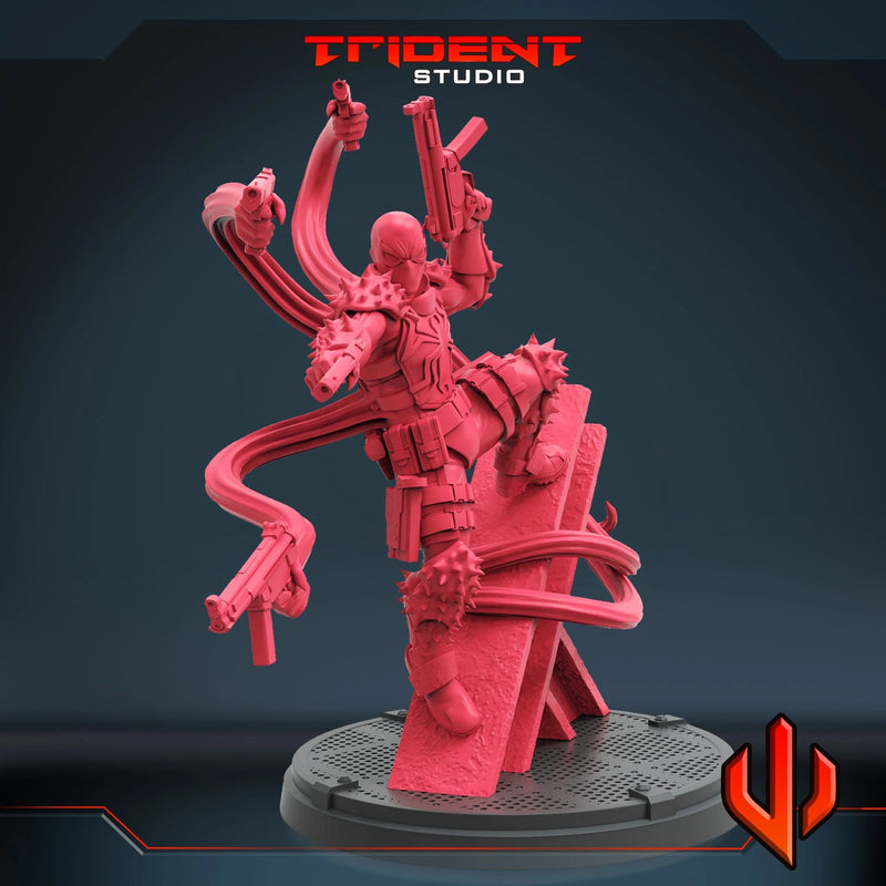 Agent Venom Marvel MCP-compatible 40mm resin proxy miniature by Trident Miniatures - product image 4