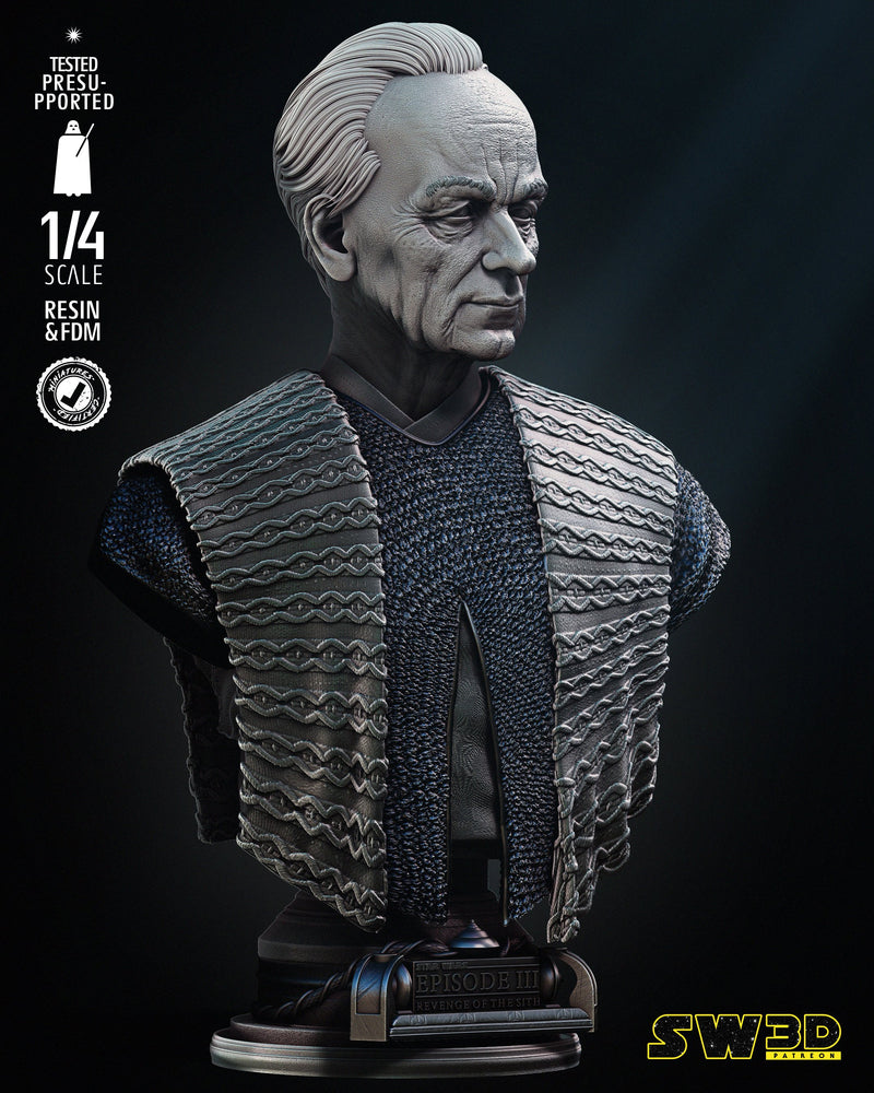 Palpatine Bust Portrait