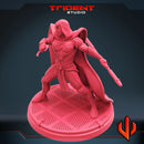 Moon Knight - Sculpt D Marvel MCP-compatible 40mm resin proxy miniature by Trident Miniatures - product image 4