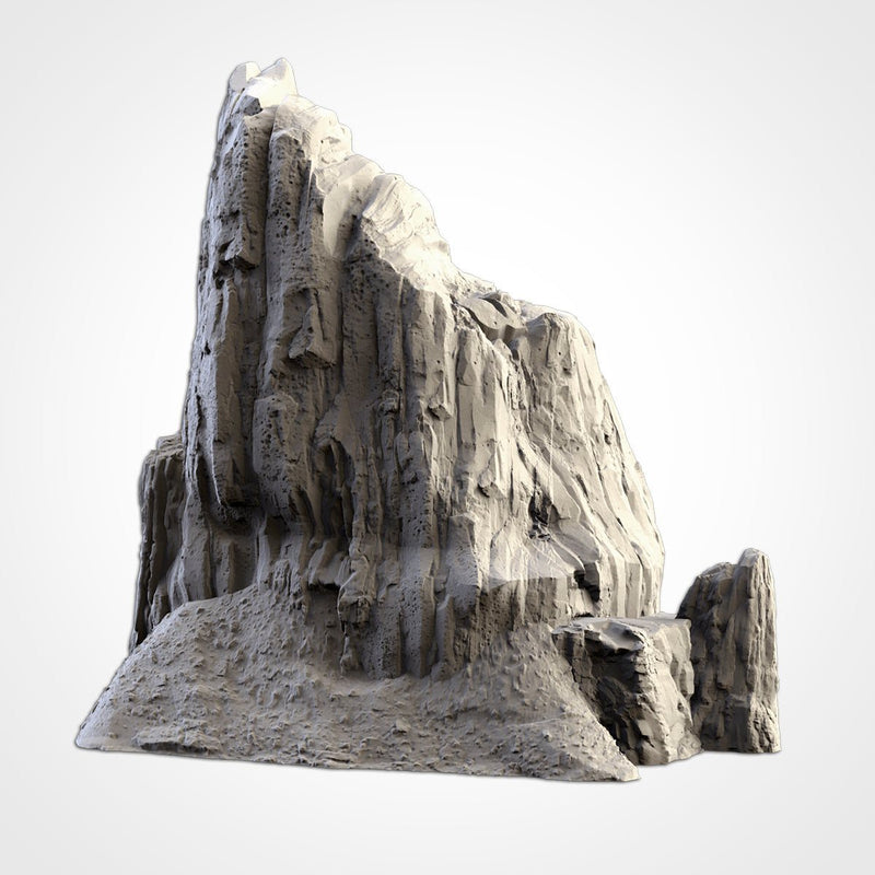 Desert Mountains 3D printed terrain view 4