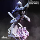 Black Panther Sculpture resin statue kit view 4