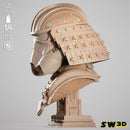 Stormtrooper Samurai Portrait Bust