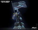 Captain America Bust resin bust kit view 4