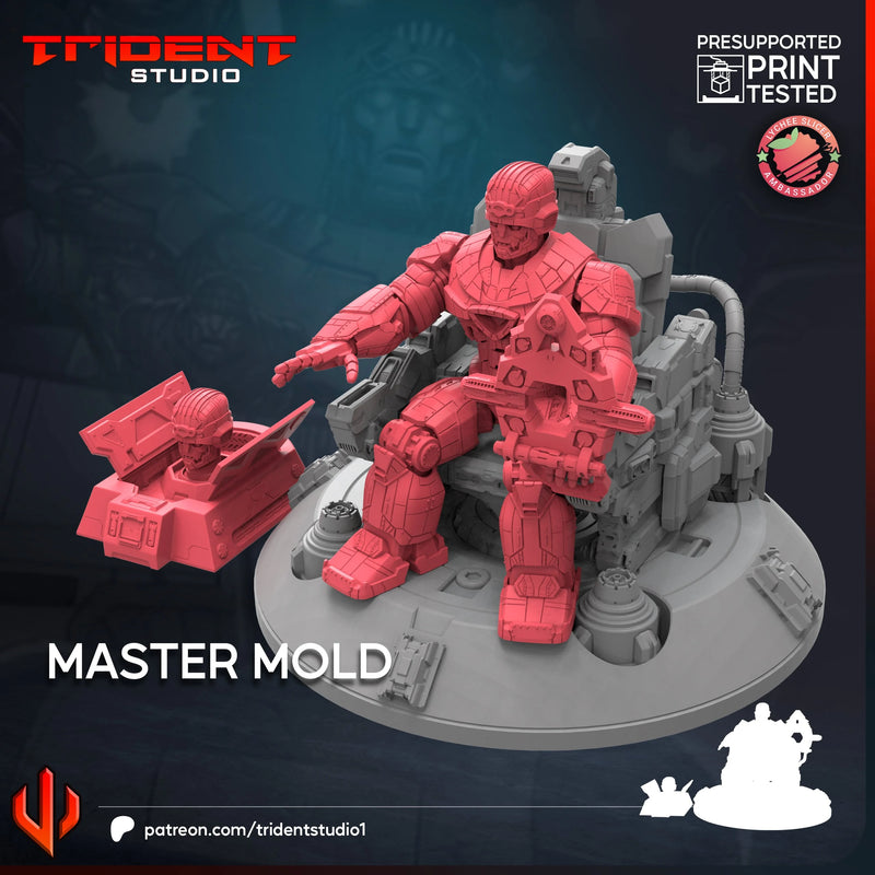 Master Mold Marvel MCP-compatible 40mm resin proxy miniature by Trident Miniatures - product image 4