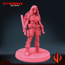Black Widow Multiverse - Sculpt B Marvel MCP-compatible 40mm resin proxy miniature by Trident Miniatures - product image 4