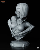 Faye Resin Statue & Bust - Bust view 4