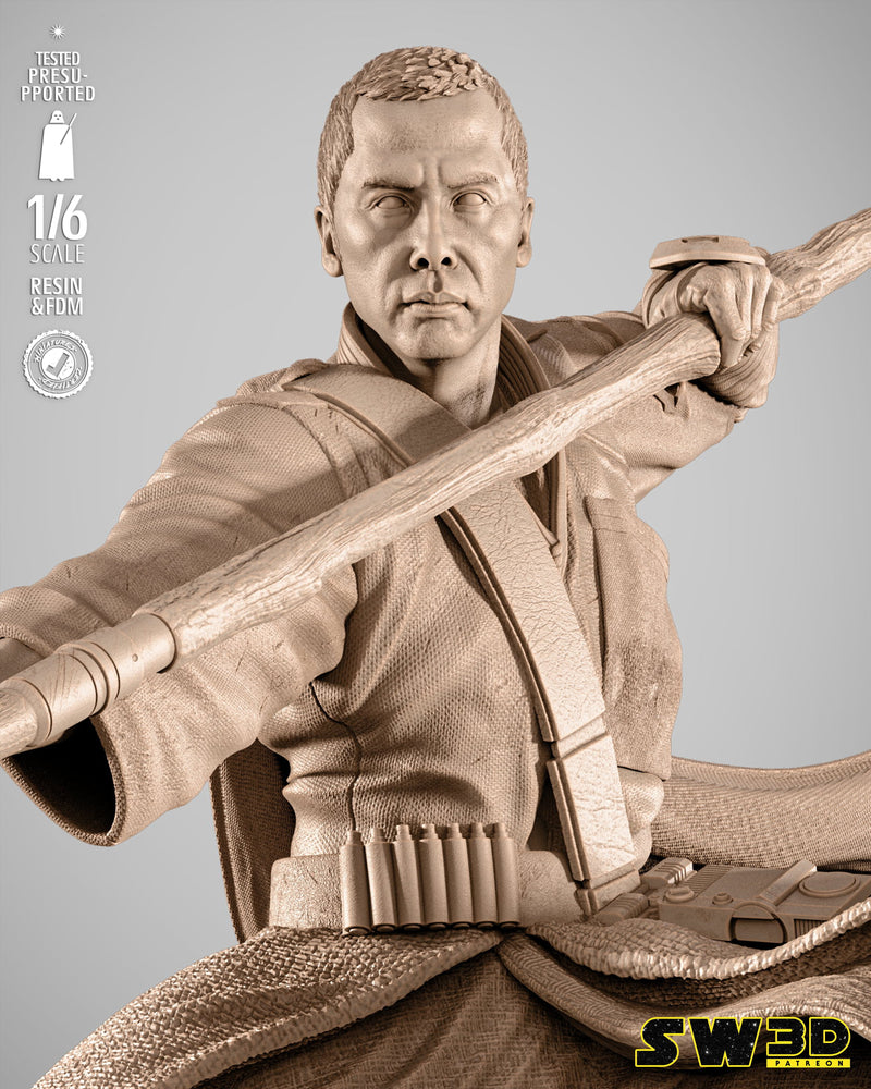 SW3D November 2025 Term Chirrut Imwe Sculpture
