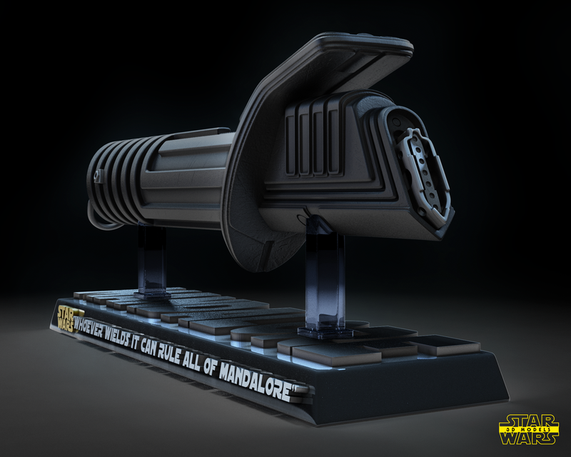 Dark Saber Sculpture