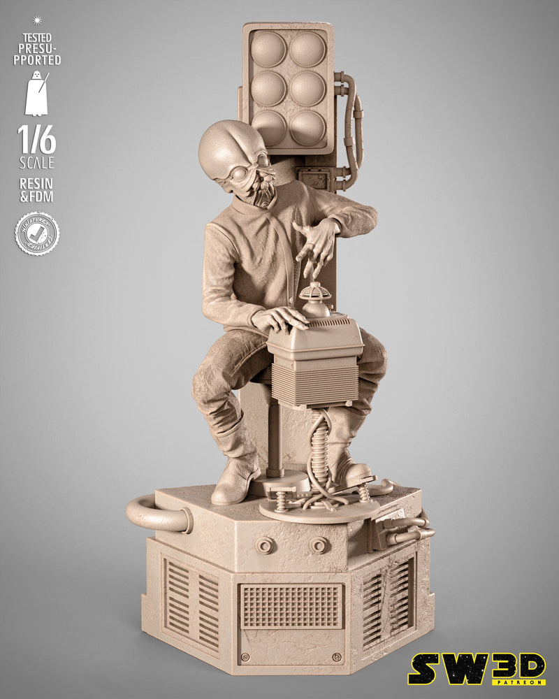 SW3D November 2025 Term Moss Eisley Cantina Band Sculpture