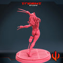 X-23 - Sculpt A Marvel MCP-compatible 40mm resin proxy miniature by Trident Miniatures - product image 4