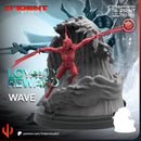 Wave Marvel MCP-compatible 40mm resin proxy miniature by Trident Miniatures - product image 4