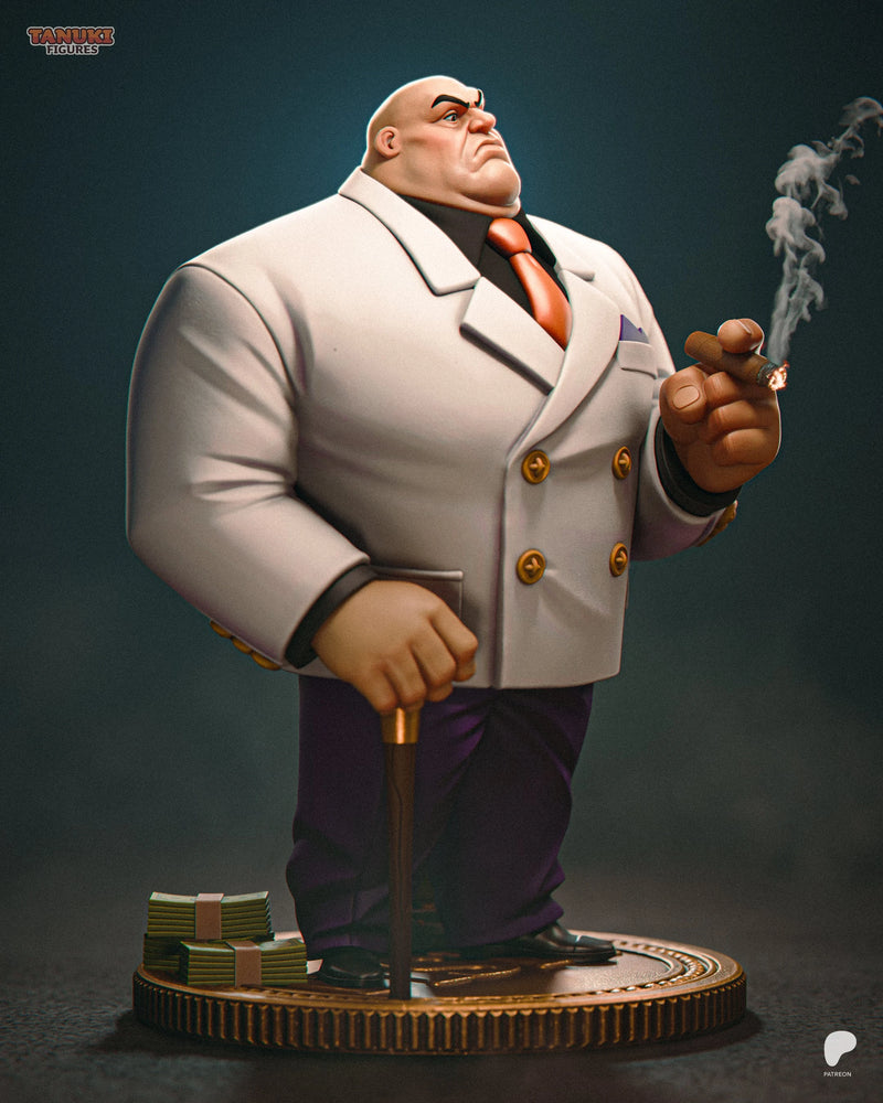 Kingpin Toon Resin Figure - Toon view 4