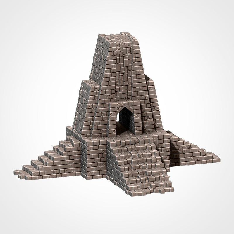 Modular Civilization 3D printed terrain view 4