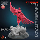 Darkhawk Marvel MCP-compatible 40mm resin proxy miniature by Trident Miniatures - product image 4