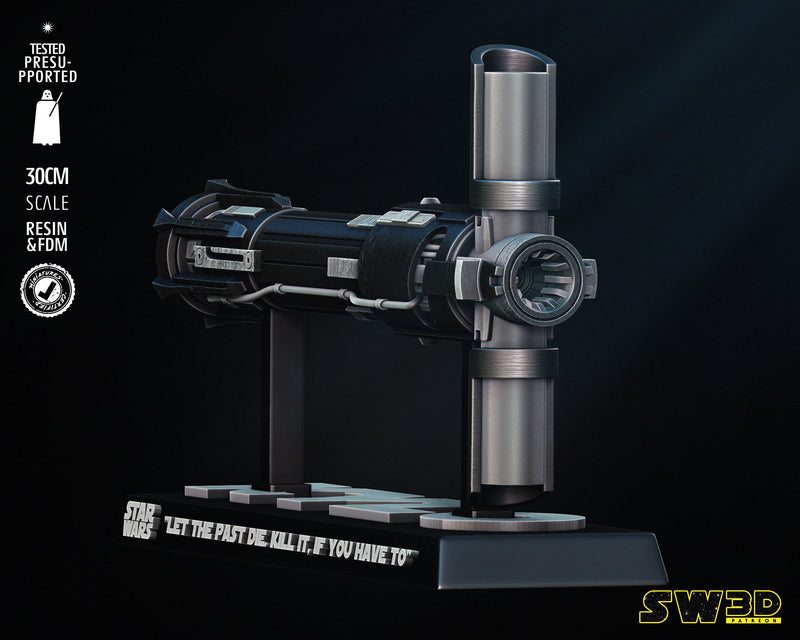 Kylo Ren Lightsaber Sculpture