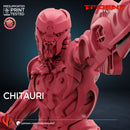 Chitauri - Sculpt C Marvel MCP-compatible 40mm resin proxy miniature by Trident Miniatures - product image 4