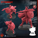 Asgardian Spear Knight Marvel MCP-compatible 40mm resin proxy miniature by Trident Miniatures - product image 4