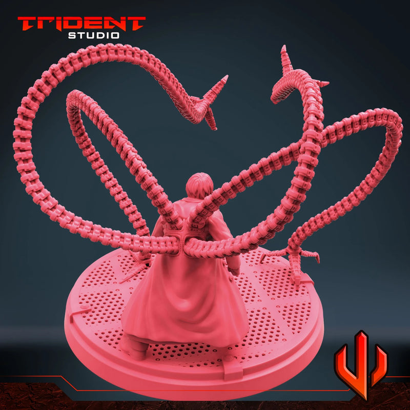 Doctor Octopus Marvel MCP-compatible 40mm resin proxy miniature by Trident Miniatures - product image 4