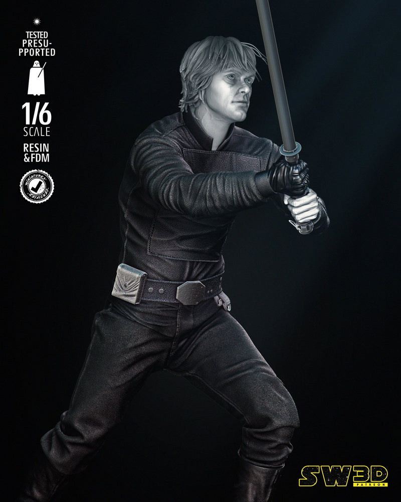 Luke Return of Jedi Sculpture