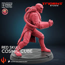 Red Skull Cosmic Cube Marvel MCP-compatible 40mm resin proxy miniature by Trident Miniatures - product image 4