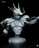 Shiryu Resin Statue & Bust - Bust view 4