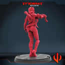 Black Mamba Marvel MCP-compatible 40mm resin proxy miniature by Trident Miniatures - product image 4