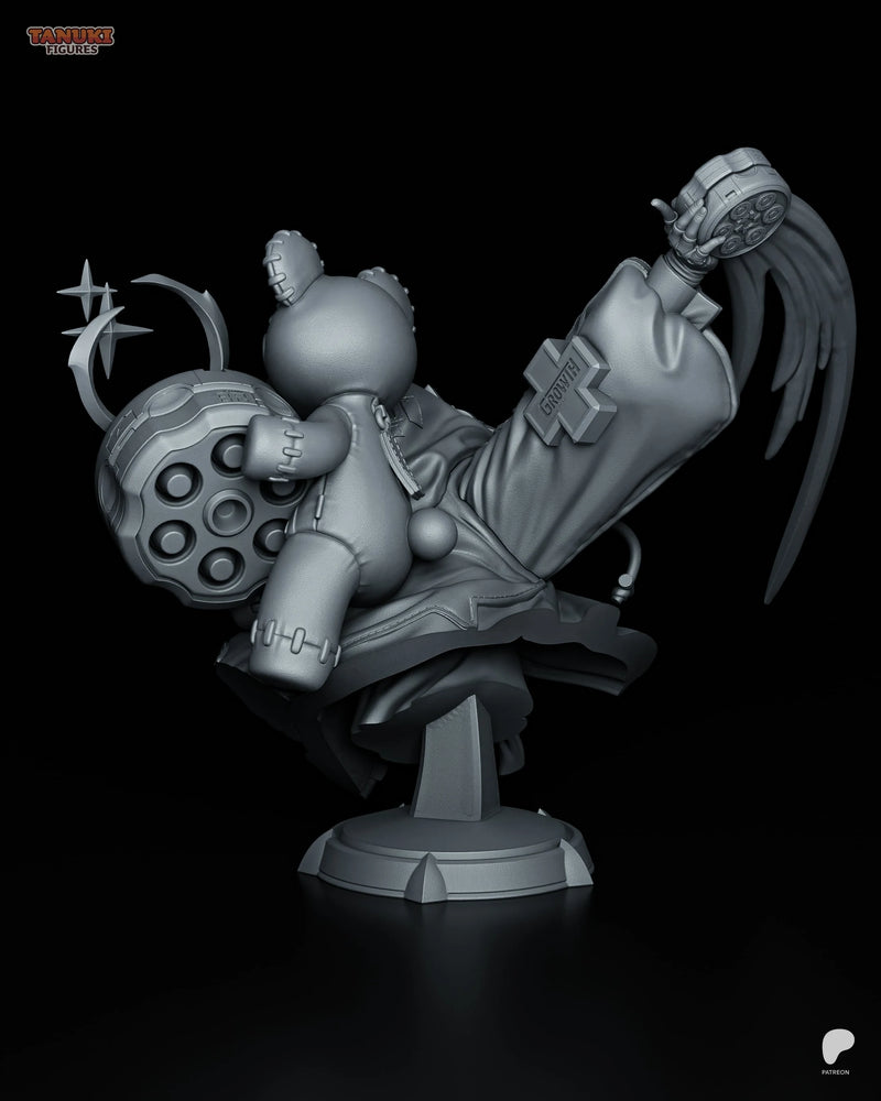Bridget Resin Statue & Bust - Bust view 4
