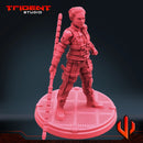 Yelena Belova - Sculpt B Marvel MCP-compatible 40mm resin proxy miniature by Trident Miniatures - product image 4