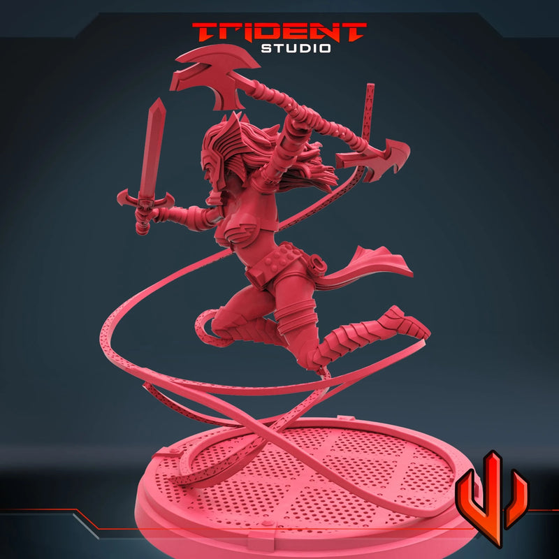 Angela Queen Of Hel Marvel MCP-compatible 40mm resin proxy miniature by Trident Miniatures - product image 4
