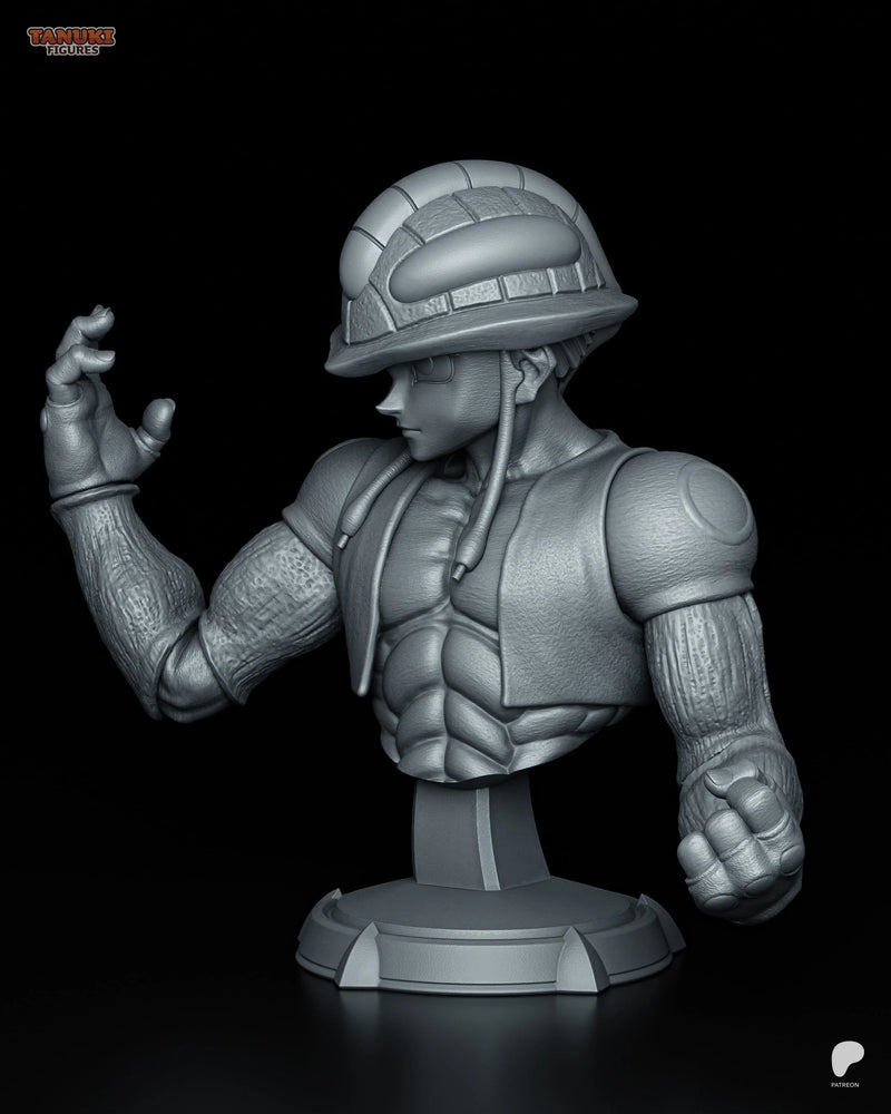 Meruem Resin Statue & Bust - Bust view 4