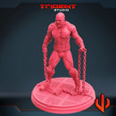 Luke Cage Marvel MCP-compatible 40mm resin proxy miniature by Trident Miniatures - product image 4
