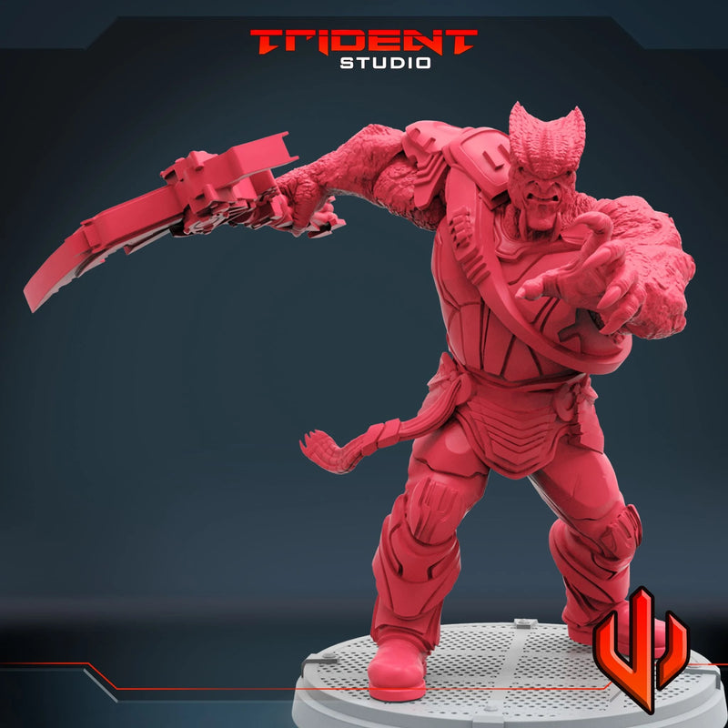 Black Dwarf - Sculpt B Marvel MCP-compatible 40mm resin proxy miniature by Trident Miniatures - product image 4