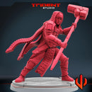 Ronan The Accuser - Sculpt A Marvel MCP-compatible 40mm resin proxy miniature by Trident Miniatures - product image 4