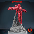 Ironheart Marvel MCP-compatible 40mm resin proxy miniature by Trident Miniatures - product image 4