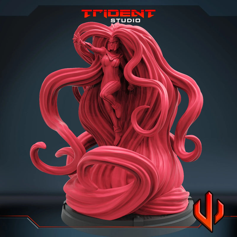 Medusa Marvel MCP-compatible 40mm resin proxy miniature by Trident Miniatures - product image 4