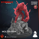 Molten Man Marvel MCP-compatible 40mm resin proxy miniature by Trident Miniatures - product image 4