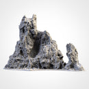 Volcanic Rocks 3D printed terrain view 4