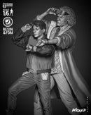 Back To The Future Diorama resin diorama kit view 4