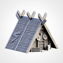 Viking Houses 3D printed terrain view 4