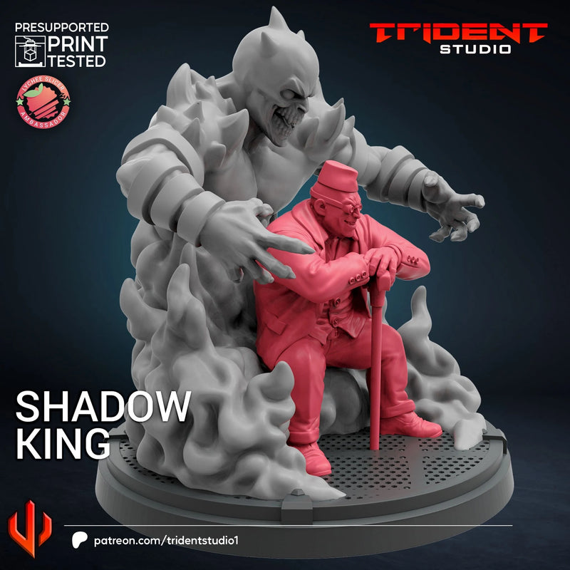 Shadow King Marvel MCP-compatible 40mm resin proxy miniature by Trident Miniatures - product image 4