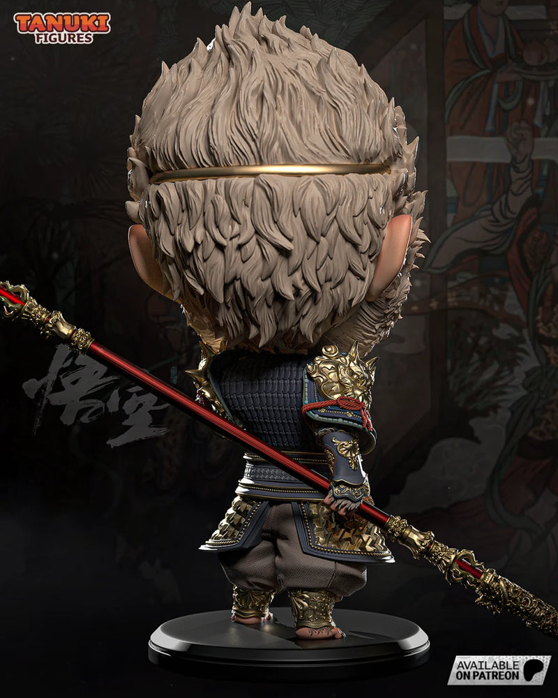 Black Myth Wukong Chibi Resin Figure - Chibi view 4