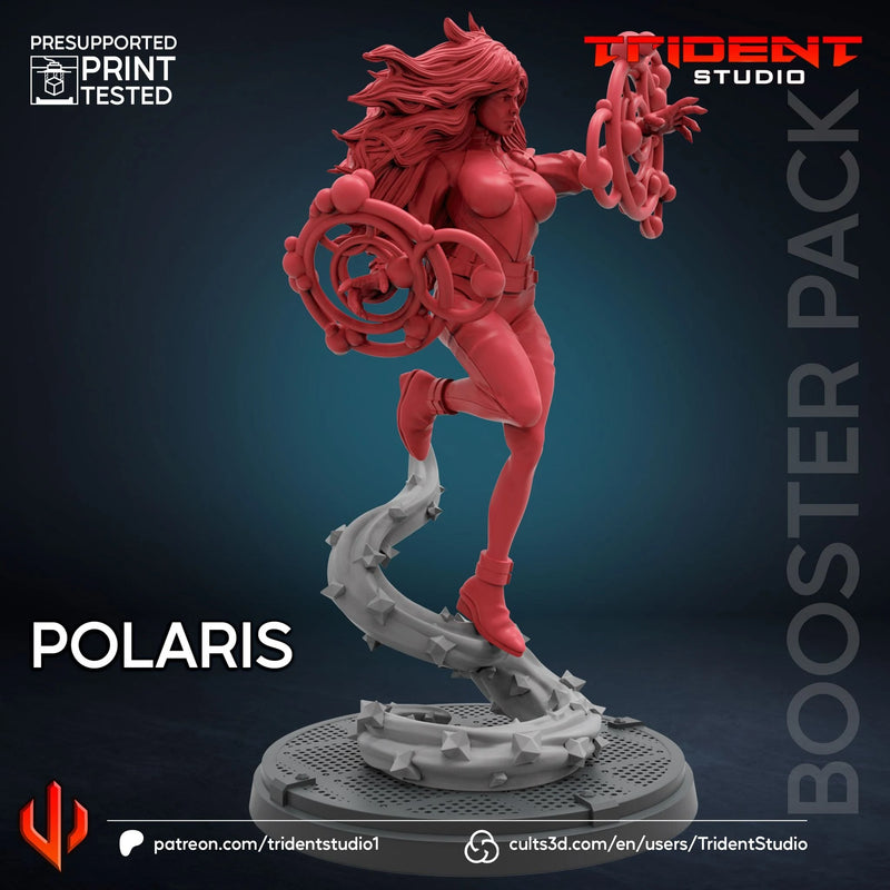 Polaris Marvel MCP-compatible 40mm resin proxy miniature by Trident Miniatures - product image 4