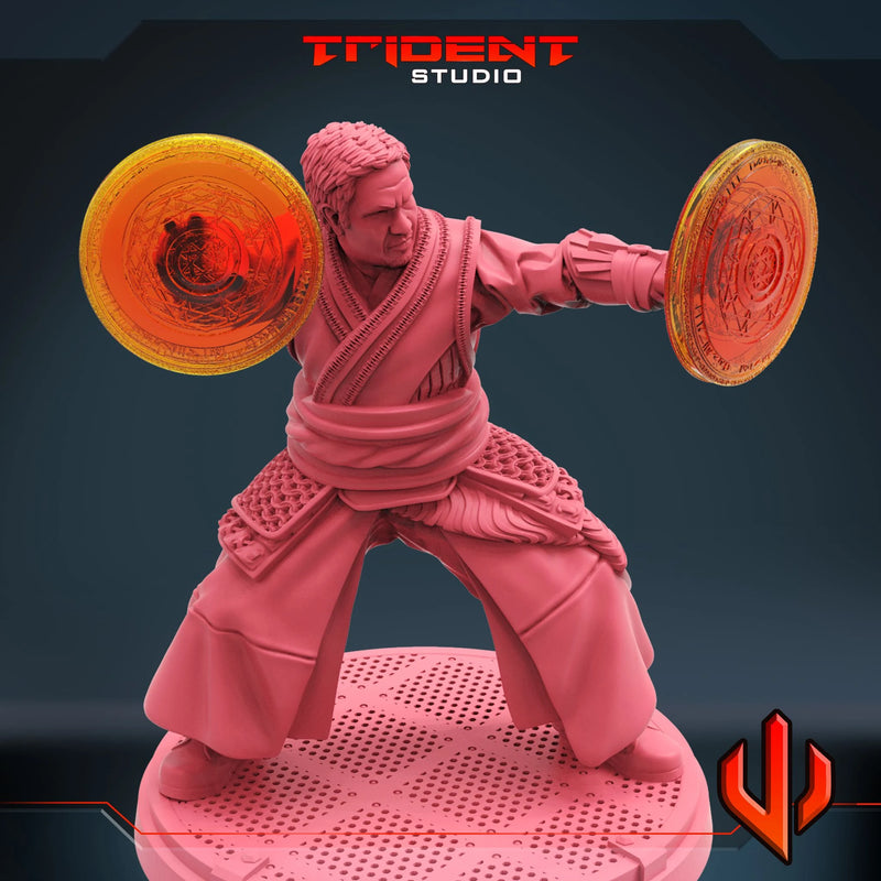 Wong Marvel MCP-compatible 40mm resin proxy miniature by Trident Miniatures - product image 4