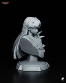 Sesshomaru Resin Statue & Bust - Bust view 4
