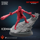 Iceman X-Men Days Of Future Past Marvel MCP-compatible 40mm resin proxy miniature by Trident Miniatures - product image 4