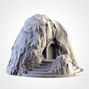 Dwarf Village 3D printed terrain view 4