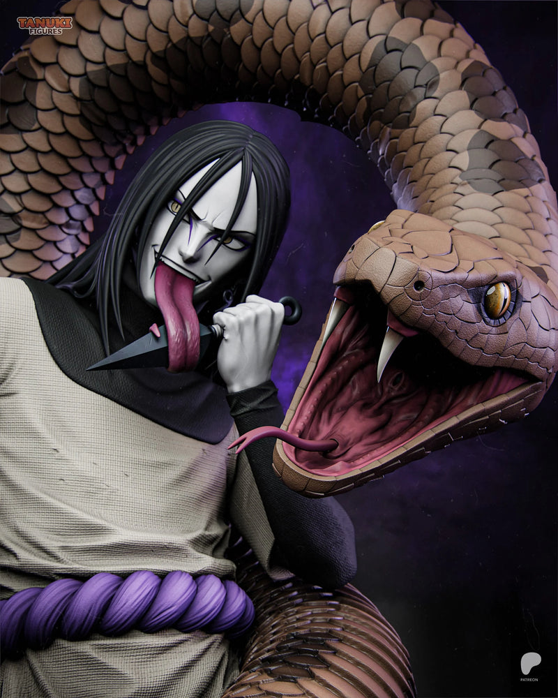 Orochimaru Resin Statue & Bust - Full Size view 4